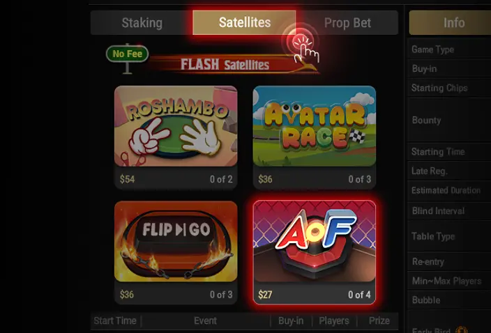 GGPoker手机客户端与游戏内容展示