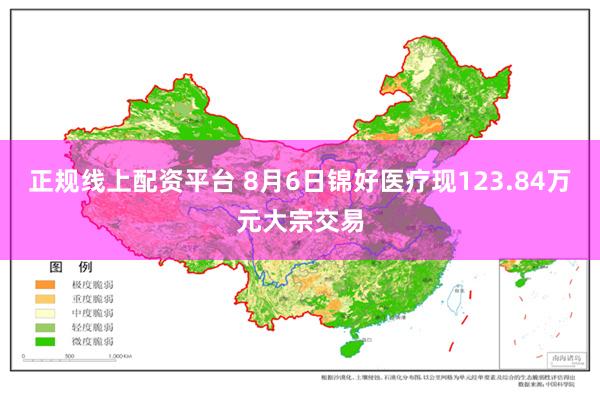 正规线上配资平台 8月6日锦好医疗现123.84万元大宗交易