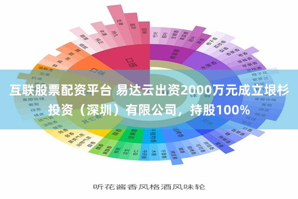 互联股票配资平台 易达云出资2000万元成立垠杉投资（深圳）有限公司，持股100%