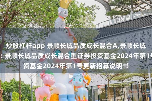 炒股杠杆app 景顺长城品质成长混合A,景顺长城品质成长混合C类: 景顺长城品质成长混合型证券投资基金2024年第1号更新招募说明书