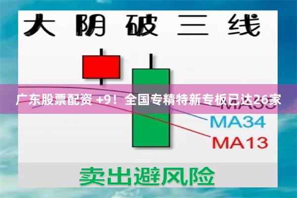 广东股票配资 +9！全国专精特新专板已达26家