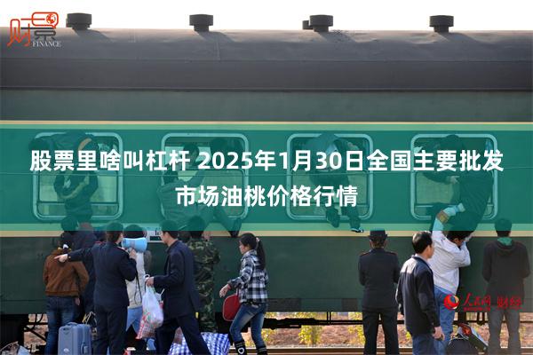 股票里啥叫杠杆 2025年1月30日全国主要批发市场油桃价格行情