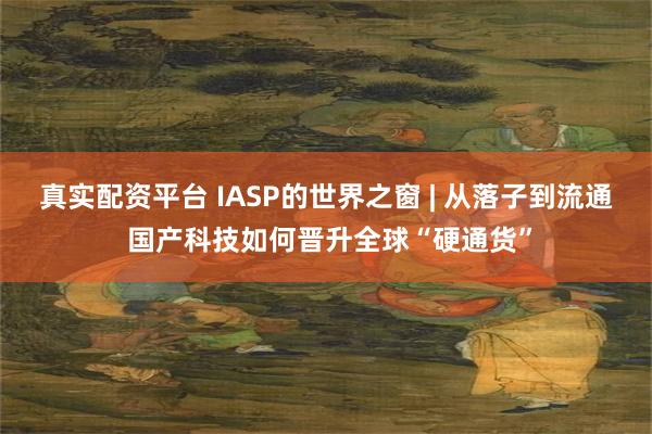 真实配资平台 IASP的世界之窗 | 从落子到流通 国产科技